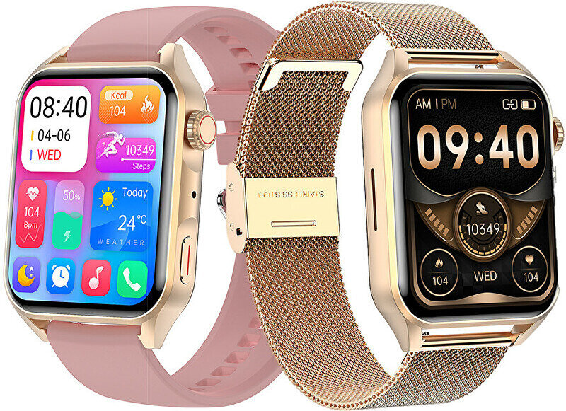 Wotchi W280 Pink цена и информация | Išmanieji laikrodžiai (smartwatch) | pigu.lt