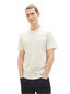 Tom Tailor marškinėliai vyrams 1035541.18592, smėlio spalvos цена и информация | Vyriški marškinėliai | pigu.lt