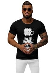 Marškinėliai vyrams Vasky JS/KS1997-51114, juodi kaina ir informacija | Vyriški marškinėliai | pigu.lt