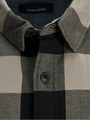 Marškiniai vyrams Jjegingham 12181602, smėlio spalvos цена и информация | Рубашка мужская | pigu.lt