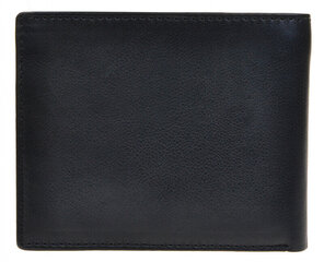 Vyriška odinė piniginė juoda Black kaina ir informacija | Maitinimo šaltiniai | pigu.lt