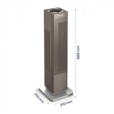 Bokštinis ventiliatorius Clean Air CA-904C цена и информация | Ventiliatoriai | pigu.lt