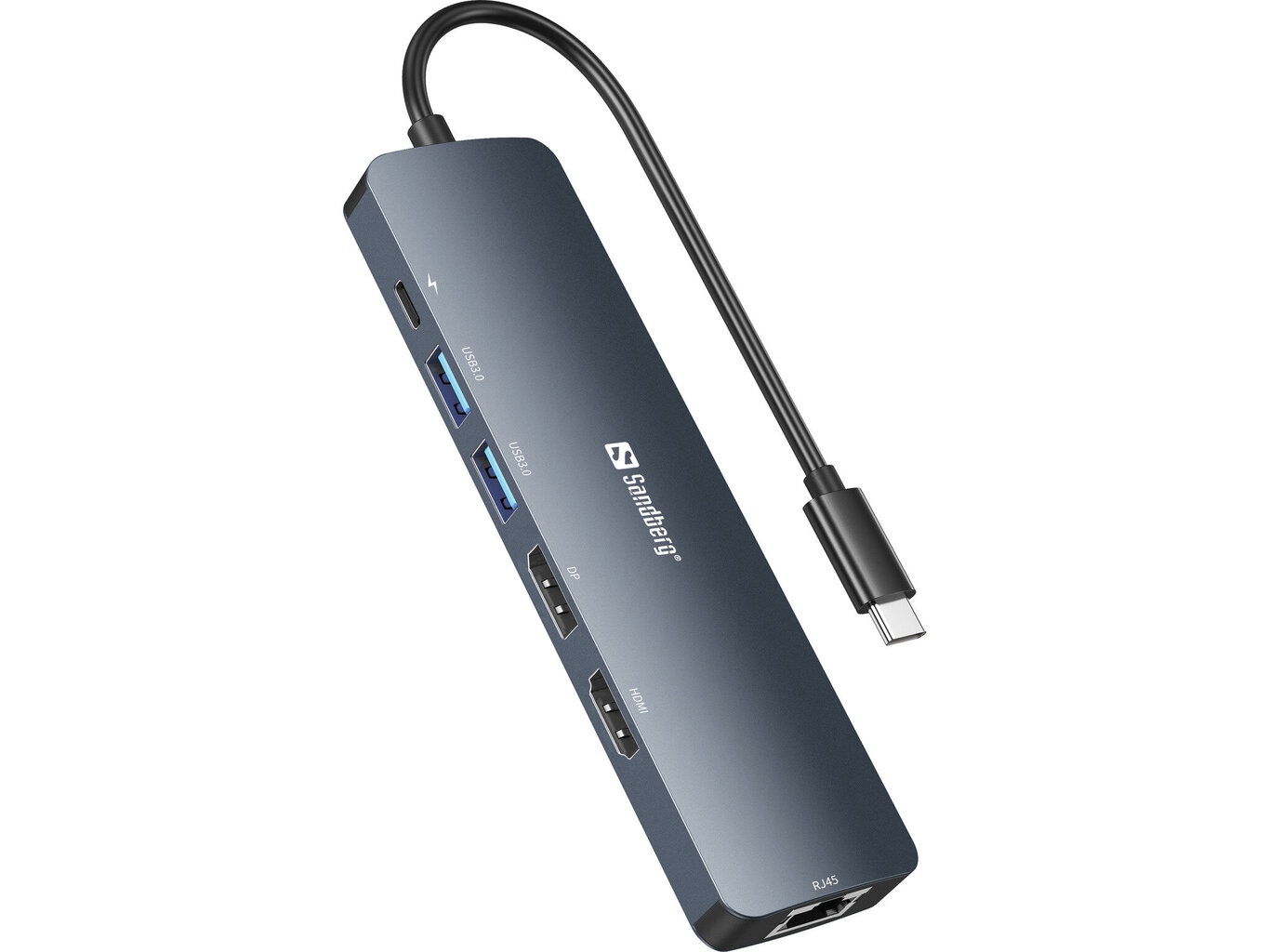 Sandberg 136-43 kaina ir informacija | Adapteriai, USB šakotuvai | pigu.lt