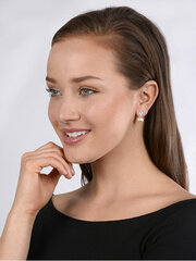 Plieniniai auskarai moterims JwL Luxury Pearls JL0216 sJL0216 kaina ir informacija | Auskarai | pigu.lt