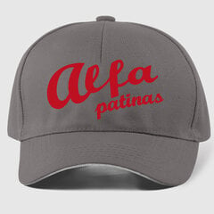 Kepuraitė Alfa patinas, tamsiai pilka kaina ir informacija | Originalios kepurės | pigu.lt