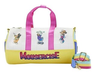 Rankinė mergaitėms Loungefly Disney Mickey Mouse Mousercise Duffle 197892 kaina ir informacija | Aksesuarai vaikams | pigu.lt