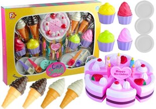 Žaislinis maistas Gimtadieninis saldumynų rinkinys kaina ir informacija | Žaislai mergaitėms | pigu.lt