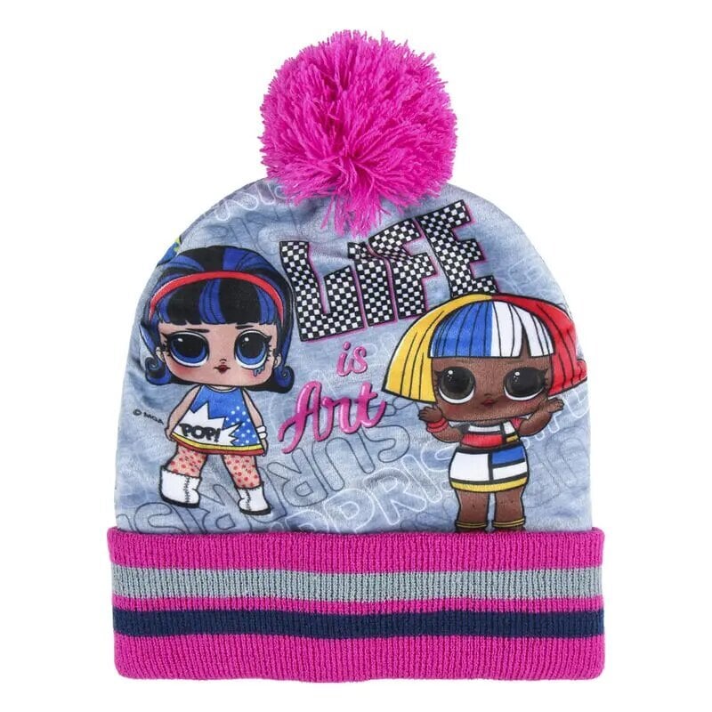 Kepurė, pirštinės ir mova mergaitėms LOL Surprise 12259 kaina ir informacija | Žiemos drabužiai vaikams | pigu.lt