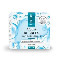 Intensyviai drėkinantis veido kremas Lirene Aqua Bubbles 4D, 50 ml цена и информация | Кремы для лица | pigu.lt