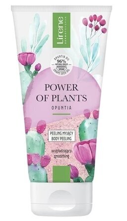 Kūno šveitiklis Lirene Power of Plants Opuntia, 175 g kaina ir informacija | Kūno šveitikliai | pigu.lt