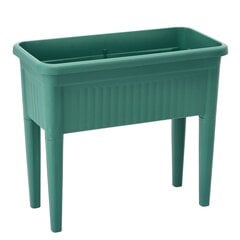 Šiltnamio stalas su kojelėmis 76x37,5x65,5 cm, žalias kaina ir informacija | Šiltnamiai | pigu.lt