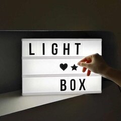 Šviečianti LED lenta 30x22 cm цена и информация | Детали интерьера | pigu.lt