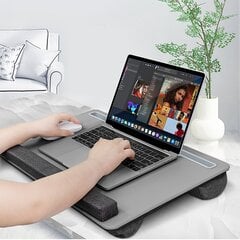 4smarts Poduszka pod laptop ErgoFix WorkPillow grey 458744 цена и информация | Охлаждающие подставки и другие принадлежности | pigu.lt