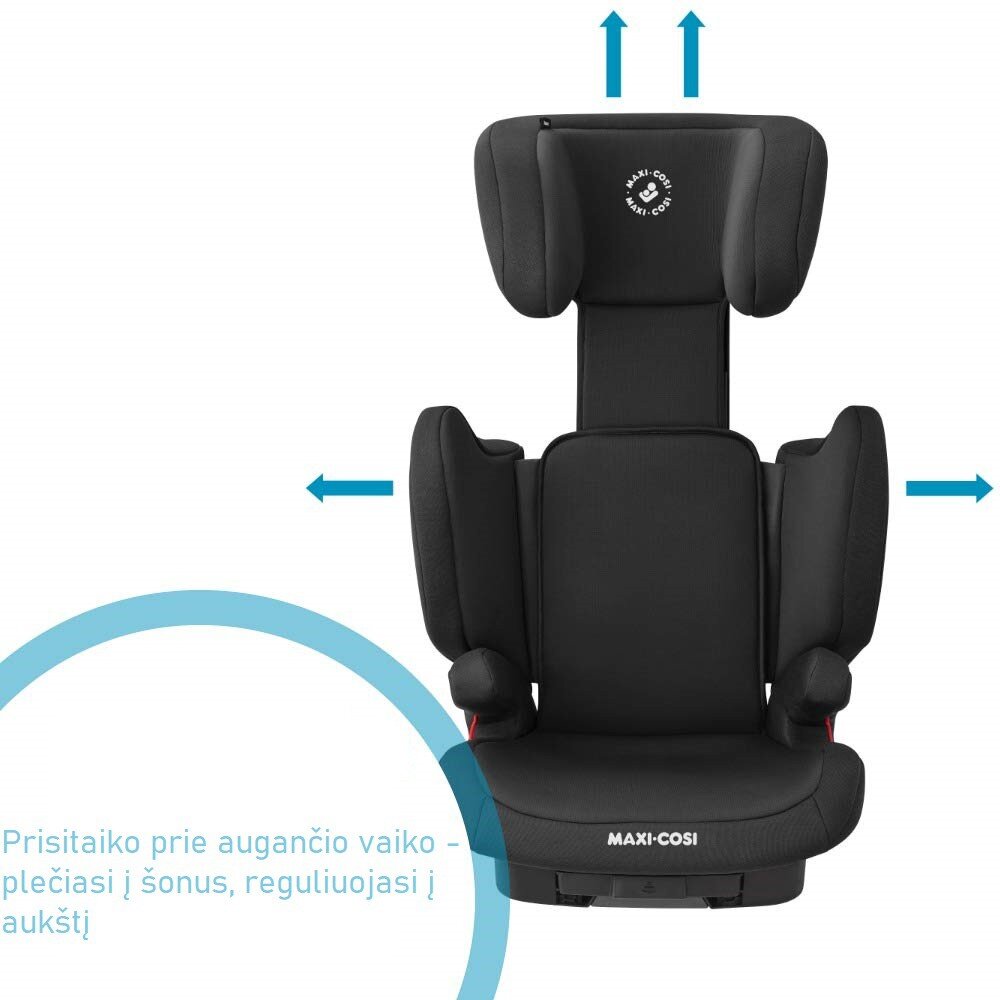 Maxi Cosi Tanza automobilinė kėdutė, 15-36 kg, basic black kaina ir informacija | Autokėdutės | pigu.lt