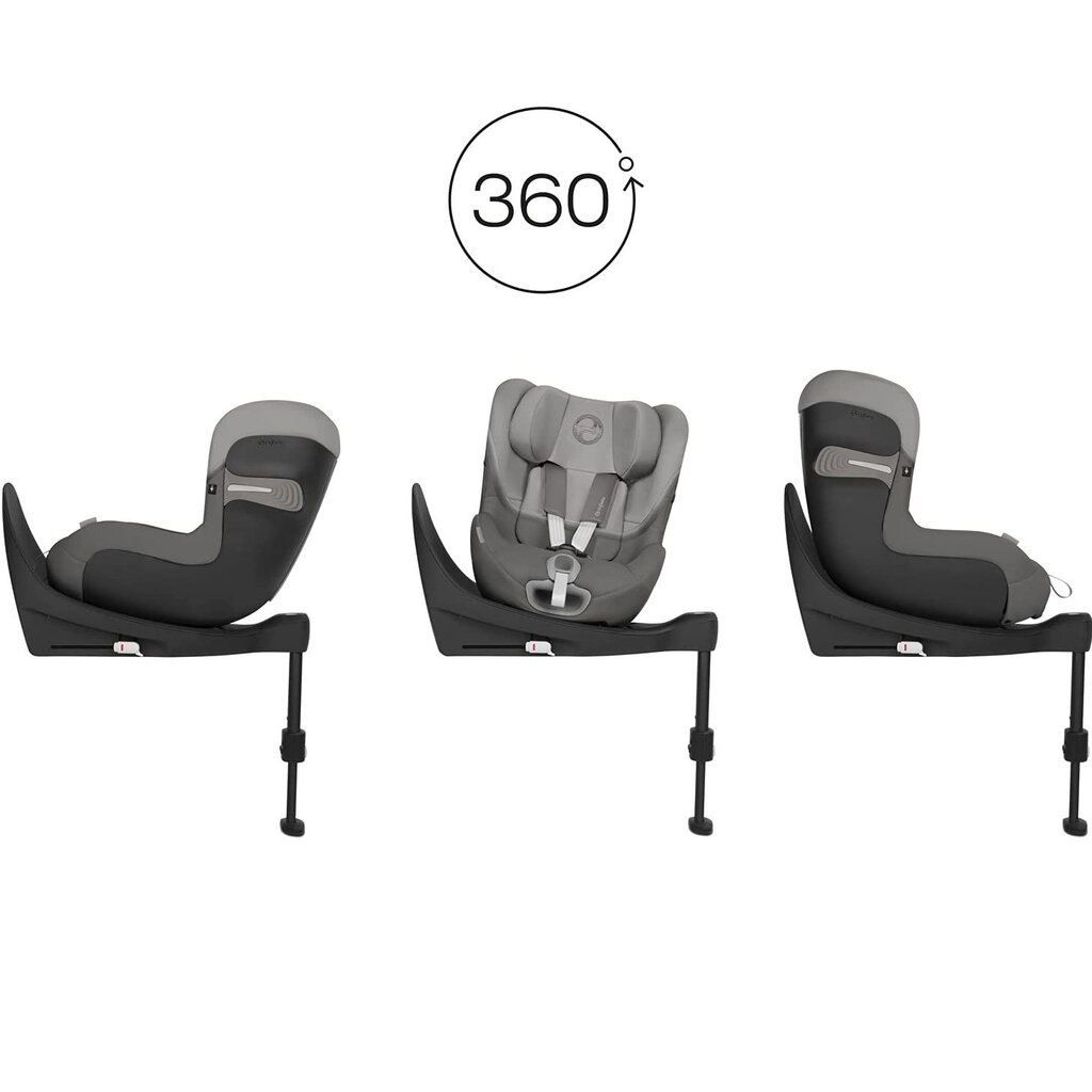 Cybex Sirona s2 i-size automobilinė kėdutė, 0-18 kg, soho grey kaina ir informacija | Autokėdutės | pigu.lt
