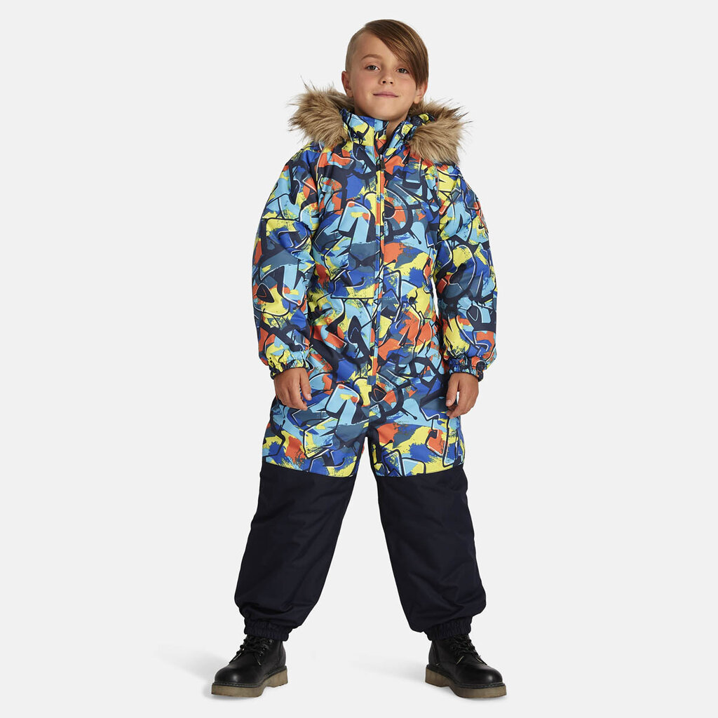 Huppa vaikiškas žieminis kombinezonas WILLE, mėlynos spalvos kaina ir informacija | Žiemos drabužiai vaikams | pigu.lt