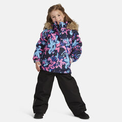 Huppa mergaičių žiemos komplektas MARVEL, mėlyna-rožinė kaina ir informacija | Žiemos drabužiai vaikams | pigu.lt