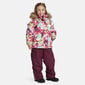 Huppa mergaičių žiemos komplektas MARVEL, bordo-rožinis kaina ir informacija | Žiemos drabužiai vaikams | pigu.lt