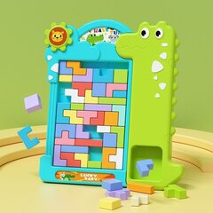 Blokelių dėlionė Tetris Krokodilas kaina ir informacija | Dėlionės (puzzle) | pigu.lt