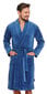Chalatas vyrams Doctor Nap Nightwear, mėlynas цена и информация | Vyriški chalatai, pižamos | pigu.lt