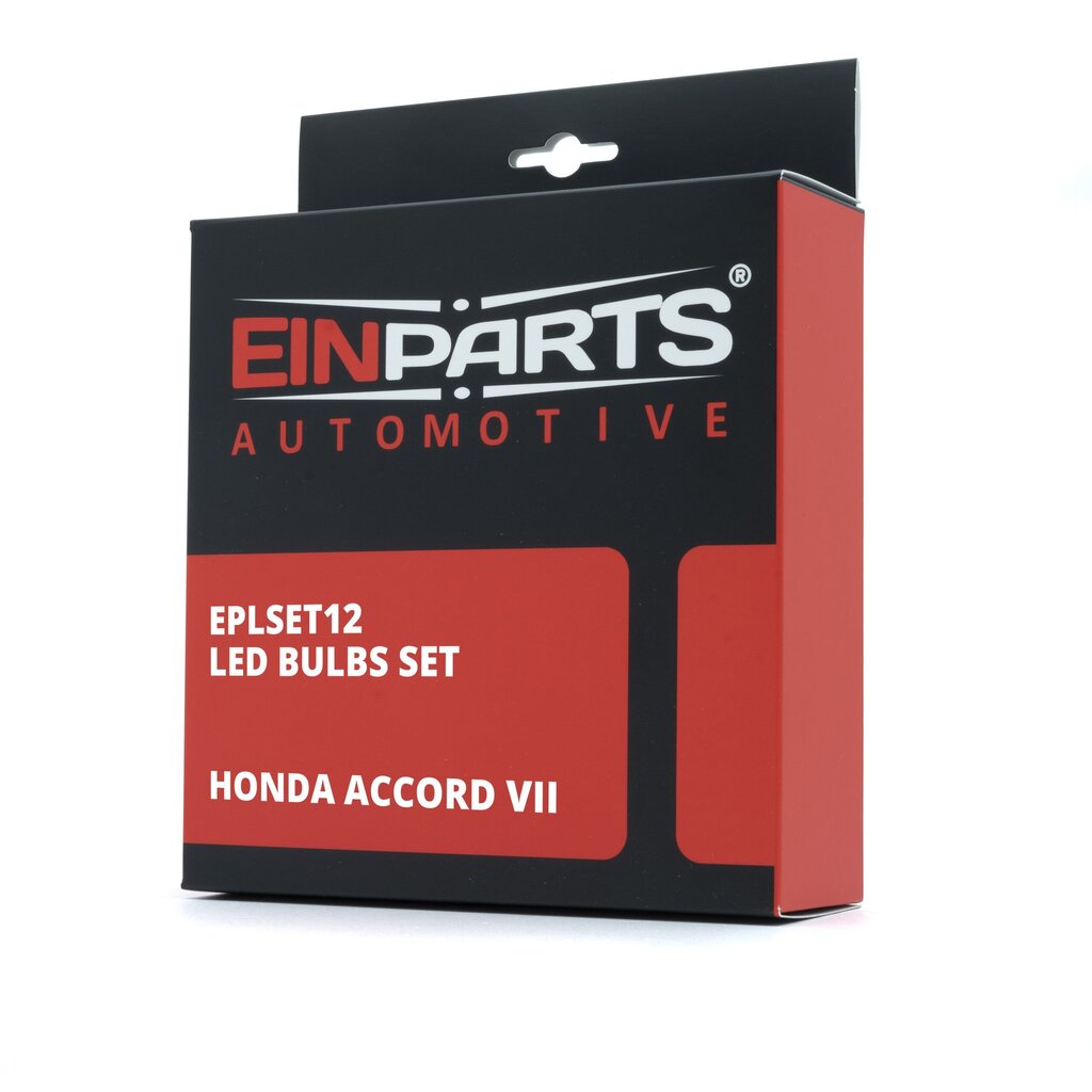 Salono apšvietimo lempučių komplektas Honda Accord VII, LED 5500K, šalta balta kaina ir informacija | Automobilių lemputės | pigu.lt