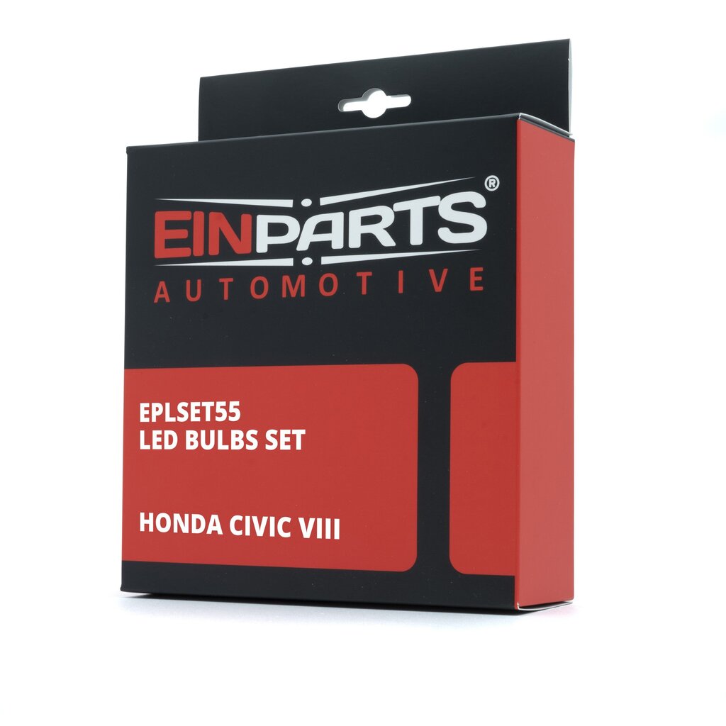 Salono apšvietimo lempučių komplektas Honda Civic VIII, LED 5500K, šalta balta цена и информация | Automobilių lemputės | pigu.lt