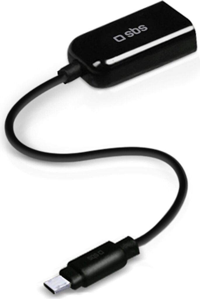 SBS microUSB/USB OTG kaina ir informacija | Kabeliai ir laidai | pigu.lt