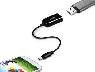 SBS microUSB/USB OTG цена и информация | Кабели и провода | pigu.lt