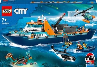 60368 LEGO® City Корабль исследователя Арктики цена и информация | Конструкторы и кубики | pigu.lt