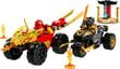 71789 LEGO® NINJAGO Kai ir Ras automobilio ir motociklo mūšis kaina ir informacija | Konstruktoriai ir kaladėlės | pigu.lt