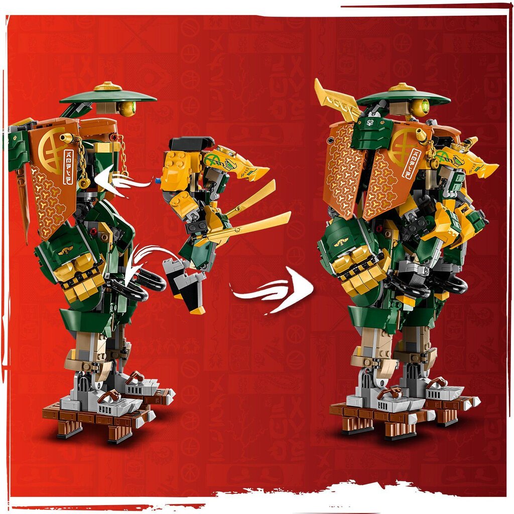 71794 LEGO® NINJAGO Lloyd ir Arin nindzių komandos robotai kaina ir informacija | Konstruktoriai ir kaladėlės | pigu.lt