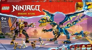 71796 LEGO® NINJAGO Stichijų drakonas prieš Imperatorės robotą kaina ir informacija | Konstruktoriai ir kaladėlės | pigu.lt