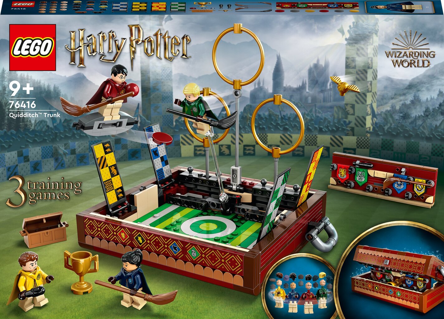 76416 LEGO® Harry Potter Kvidičo skrynia цена и информация | Konstruktoriai ir kaladėlės | pigu.lt