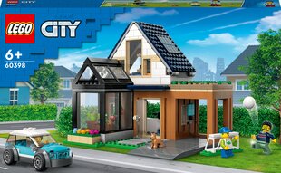 60398 Семейный дом LEGO® City и электромобиль цена и информация | Конструкторы и кубики | pigu.lt