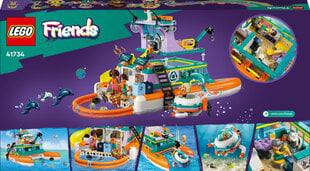 41734 LEGO® Friends Jūrų gelbėjimo valtis kaina ir informacija | Konstruktoriai ir kaladėlės | pigu.lt