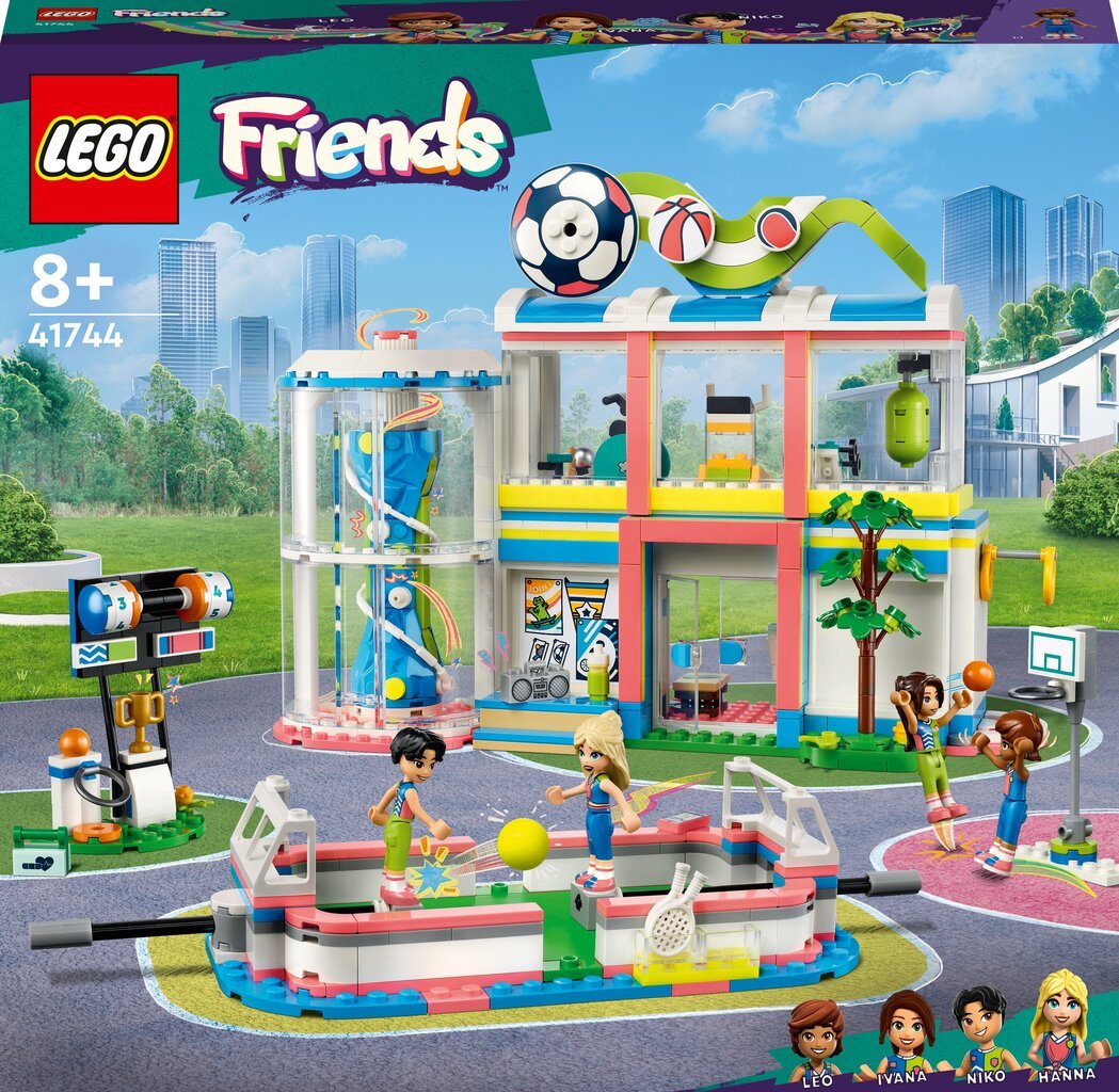 41744 LEGO® Friends Sporto centras kaina ir informacija | Konstruktoriai ir kaladėlės | pigu.lt