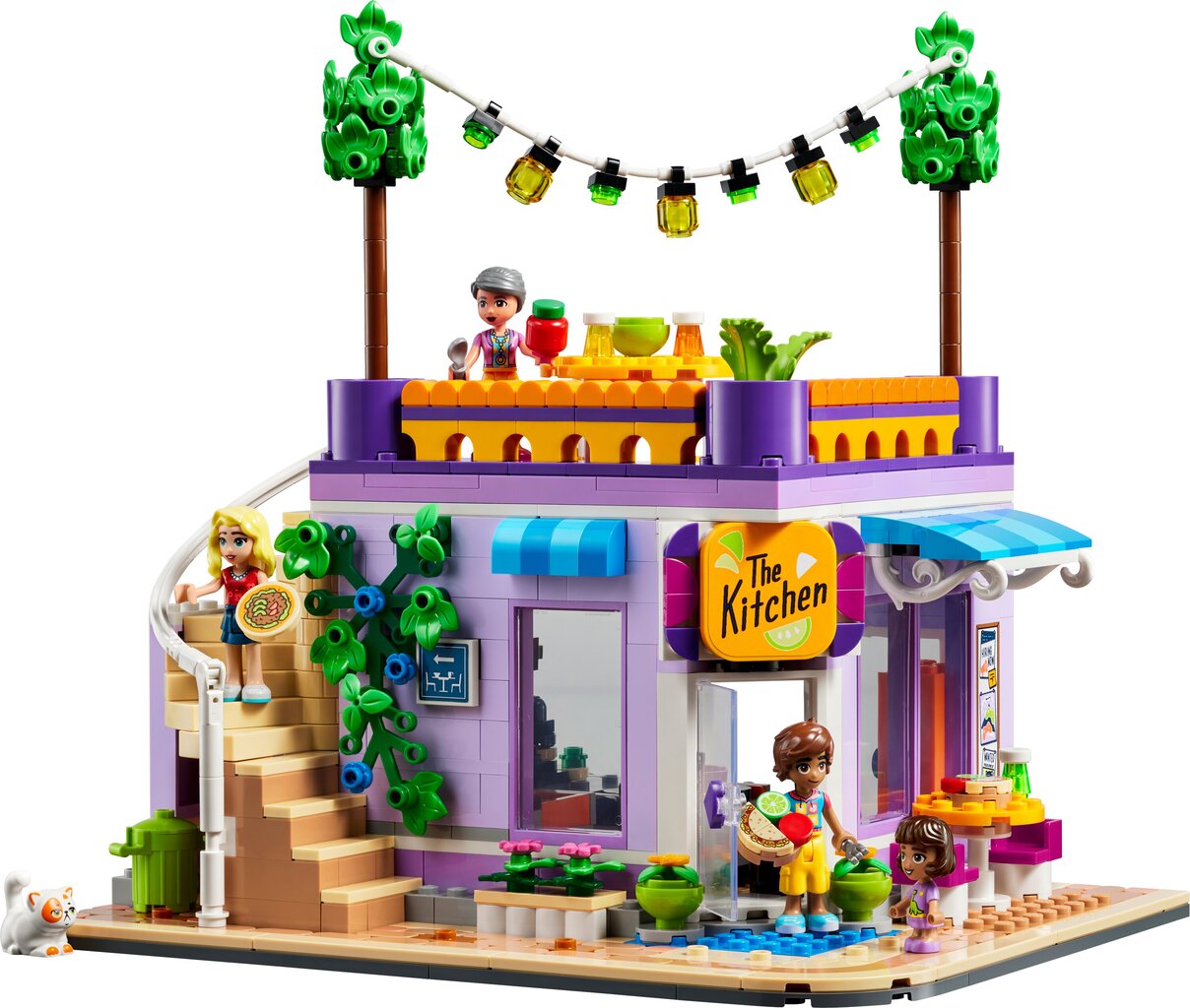 41747 LEGO® Friends Hartleiko miesto bendruomenės virtuvė цена и информация | Konstruktoriai ir kaladėlės | pigu.lt