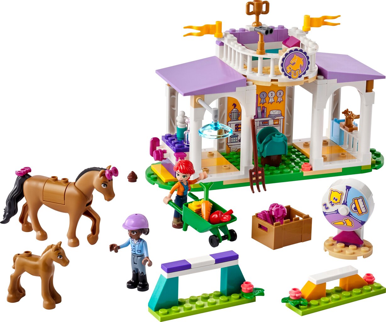 41746 LEGO® Friends Žirgo treniruotė цена и информация | Konstruktoriai ir kaladėlės | pigu.lt