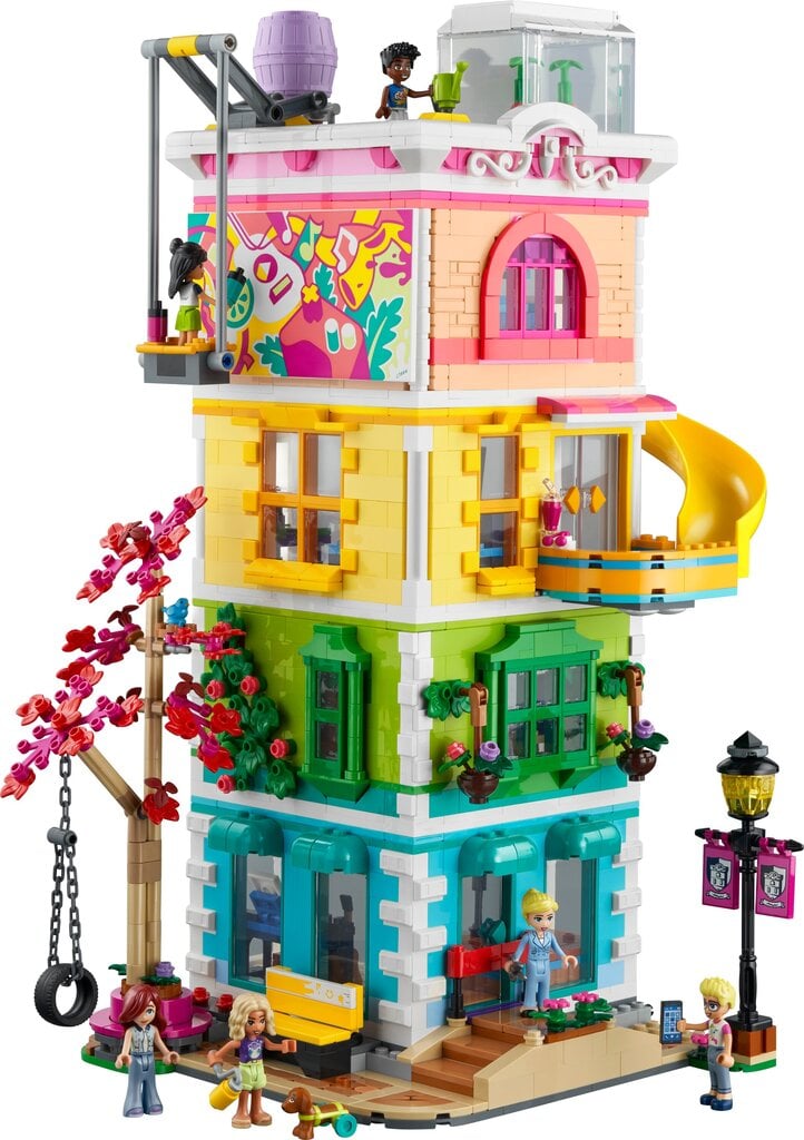 41748 LEGO® Friends Hartleiko miesto bendruomenės centras kaina ir informacija | Konstruktoriai ir kaladėlės | pigu.lt