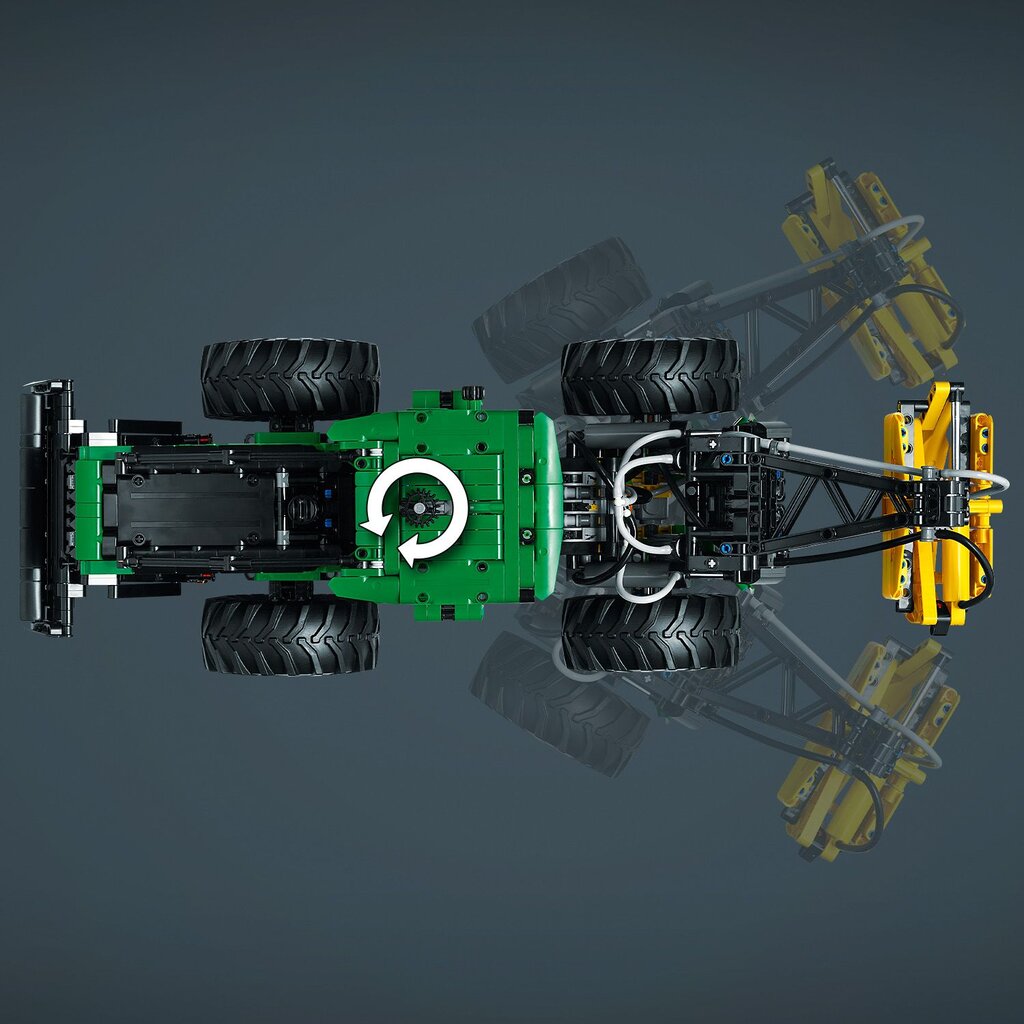 42157 LEGO® Technic Medienos tvarkymo mašina „John Deere 948L-II“ kaina ir informacija | Konstruktoriai ir kaladėlės | pigu.lt