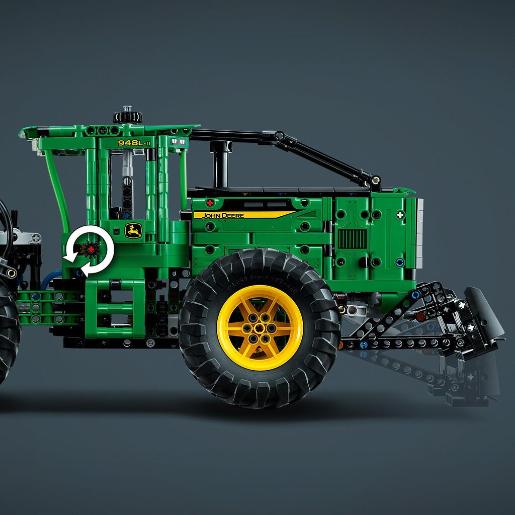 42157 LEGO® Technic Medienos tvarkymo mašina „John Deere 948L-II“ цена и информация | Konstruktoriai ir kaladėlės | pigu.lt