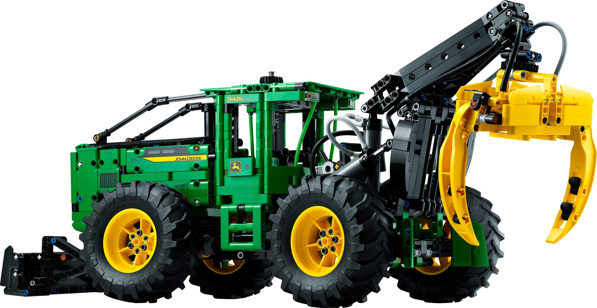42157 LEGO® Technic Medienos tvarkymo mašina „John Deere 948L-II“ kaina ir informacija | Konstruktoriai ir kaladėlės | pigu.lt