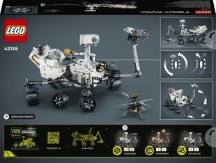 42158 LEGO® Technic NASA Mars Rover Perseverance цена и информация | Конструкторы и кубики | pigu.lt