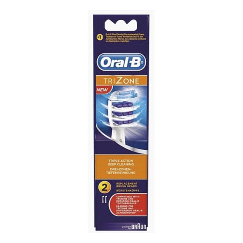 Elektrinio dantų šepetėlio galvutė Oral-BTrizone oral-b kaina ir informacija | Elektrinių dantų šepetėlių antgaliai | pigu.lt