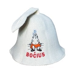 Pirties kepurė Bočius kaina ir informacija | Saunos, pirties aksesuarai | pigu.lt