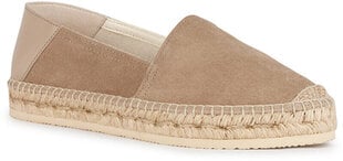 Geox espadrilės moterims D35V0A-02285-C6738, smėlio spalvos kaina ir informacija | Bateliai moterims | pigu.lt