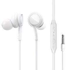 Wired Earphones JR-EW02, Half in Ear (White) цена и информация | Наушники | pigu.lt