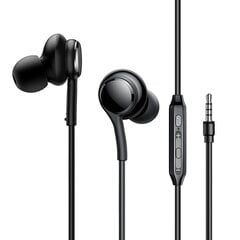 Wired Earphones JR-EW02, Half in Ear (Black) цена и информация | Наушники | pigu.lt
