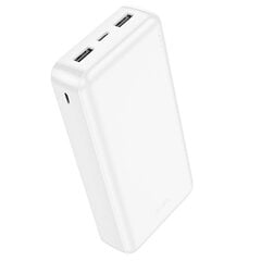 Внешний аккумулятор Power Bank Hoco J100A 2xUSB-A 20000mAh белый цена и информация | Зарядные устройства Power bank | pigu.lt