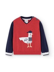 Megztinis berniukams Boboli 520237458, raudonas kaina ir informacija | Megztiniai, bluzonai, švarkai berniukams | pigu.lt